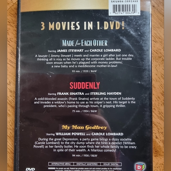 Three Full Length Features x 2 DVD Movies 🎬 - Picture 5 of 6